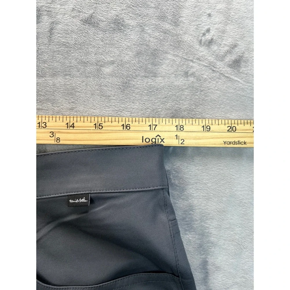 TravisMathew‎ Mens Grey Performance Golf Pants 1MT435 Size 34 Straight Leg